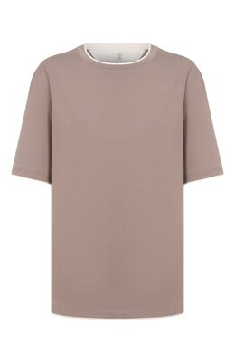 Brunello Cucinelli: Хлопковая футболка 