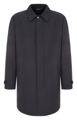 Brioni: Синий плащ 