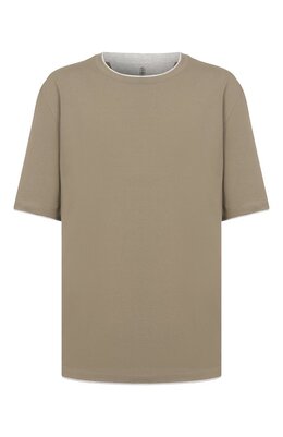 Brunello Cucinelli: Хлопковая футболка 