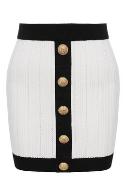 Balmain: Юбка из вискозы 