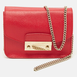 Furla: Красная сумка  Metropolis Mini
