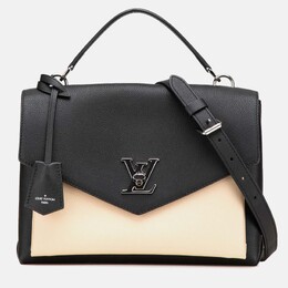 Louis Vuitton: Бежевая сумка на руку 