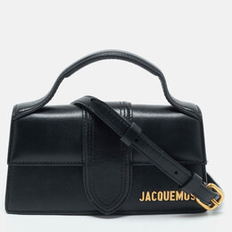 Jacquemus: Чёрная сумка на руку  Le Bambino
