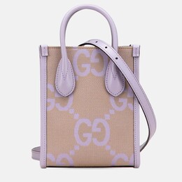 Gucci: Бежевая сумка  Interlocking G