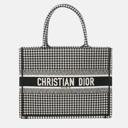 Dior: Чёрная сумка-шоппер 