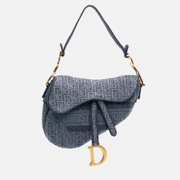 Dior: Голубая сумка 