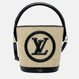 Louis Vuitton: Бежевая сумка 