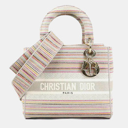 Dior: Многоцветная сумка-шоппер 