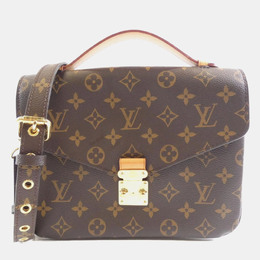Louis Vuitton: Коричневая сумка  Pochette