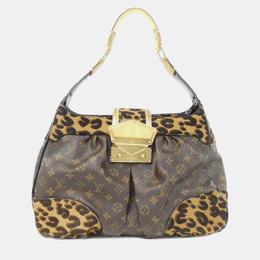 Louis Vuitton: Коричневая сумка 