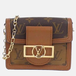 Louis Vuitton: Коричневая сумка 