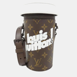 Louis Vuitton: Коричневая сумка 