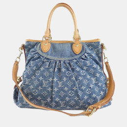 Louis Vuitton: Голубая сумка 