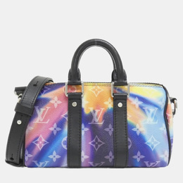 Louis Vuitton: Многоцветная сумка  Keepall