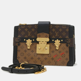 Louis Vuitton: Коричневый клатч 