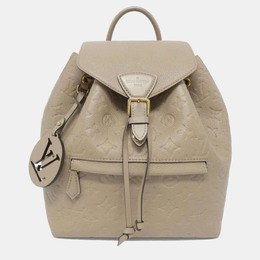Louis Vuitton: Бежевый рюкзак 