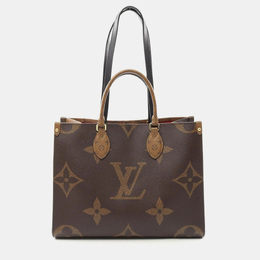 Louis Vuitton: Коричневая сумка-шоппер 