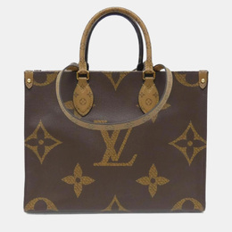 Louis Vuitton: Коричневая сумка-шоппер 