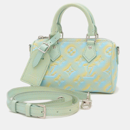 Louis Vuitton: Зелёная сумка  Speedy