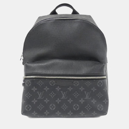 Louis Vuitton: Чёрный рюкзак 