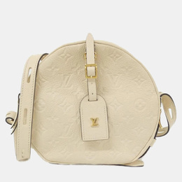 Louis Vuitton: Бежевая сумка 