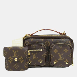 Louis Vuitton: Коричневая сумка 