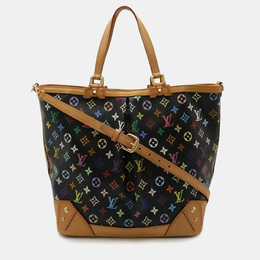 Louis Vuitton: Чёрная сумка-шоппер 