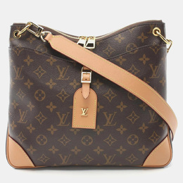 Louis Vuitton: Коричневая сумка 