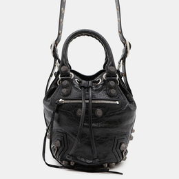 Balenciaga: Чёрная сумка  Le Cagole