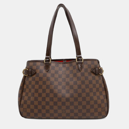Louis Vuitton: Красная сумка-шоппер 