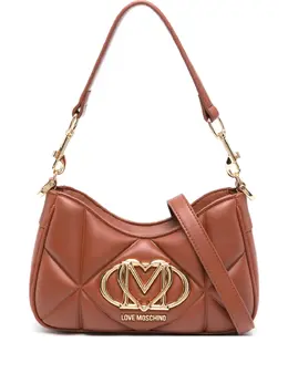 Love Moschino: Коричневая сумка 
