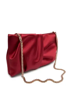 Jimmy Choo: Красный клатч  Bonny