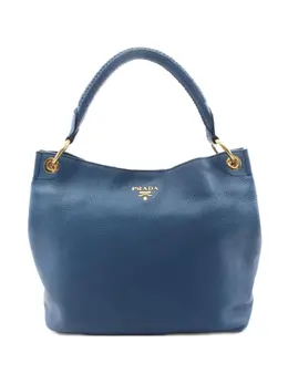 Prada Pre-Owned: Голубая сумка 