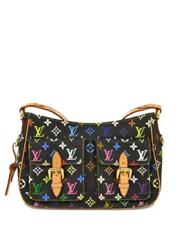 Louis Vuitton Pre-Owned: Чёрная сумка 