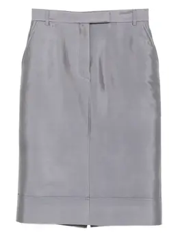 Thom Browne: Юбка  Sack с разрезом