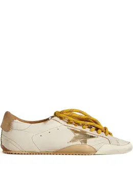 Golden Goose: Бежевые кроссовки  Star