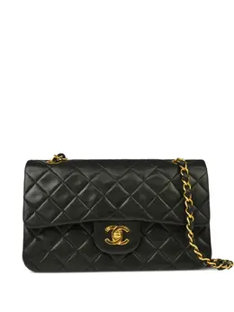 CHANEL Pre-Owned: Чёрная сумка 