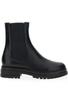 Gianvito Rossi: Чёрные ботинки 