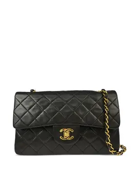 CHANEL Pre-Owned: Чёрная сумка 
