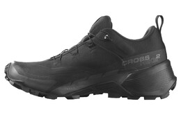Salomon: Чёрные кроссовки 