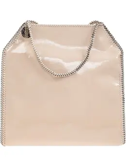 Stella McCartney: Бежевая сумка  Falabella
