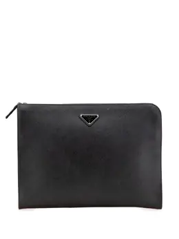 Prada Pre-Owned: Чёрный портфель 