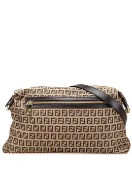 Fendi Pre-Owned: Коричневая сумка через плечо 