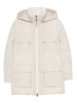 Brunello Cucinelli: Пальто с капюшоном 