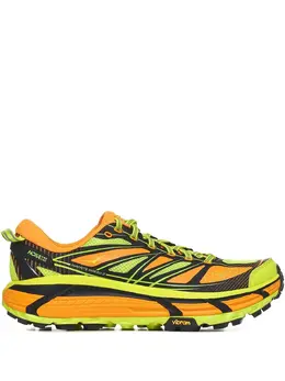 HOKA: Жёлтые кроссовки 