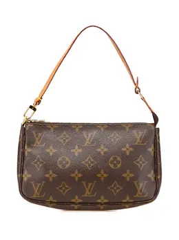 Louis Vuitton Pre-Owned: Коричневая сумка 