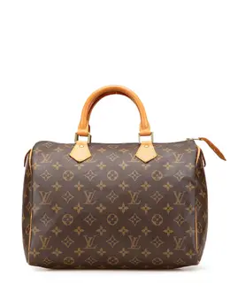 Louis Vuitton Pre-Owned: Коричневая сумка 