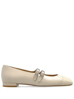 Stuart Weitzman: Светлые балетки 