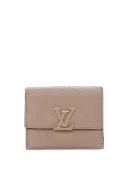 Louis Vuitton Pre-Owned: Коричневый кошелёк 