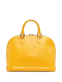 Louis Vuitton Pre-Owned: Жёлтая сумка 